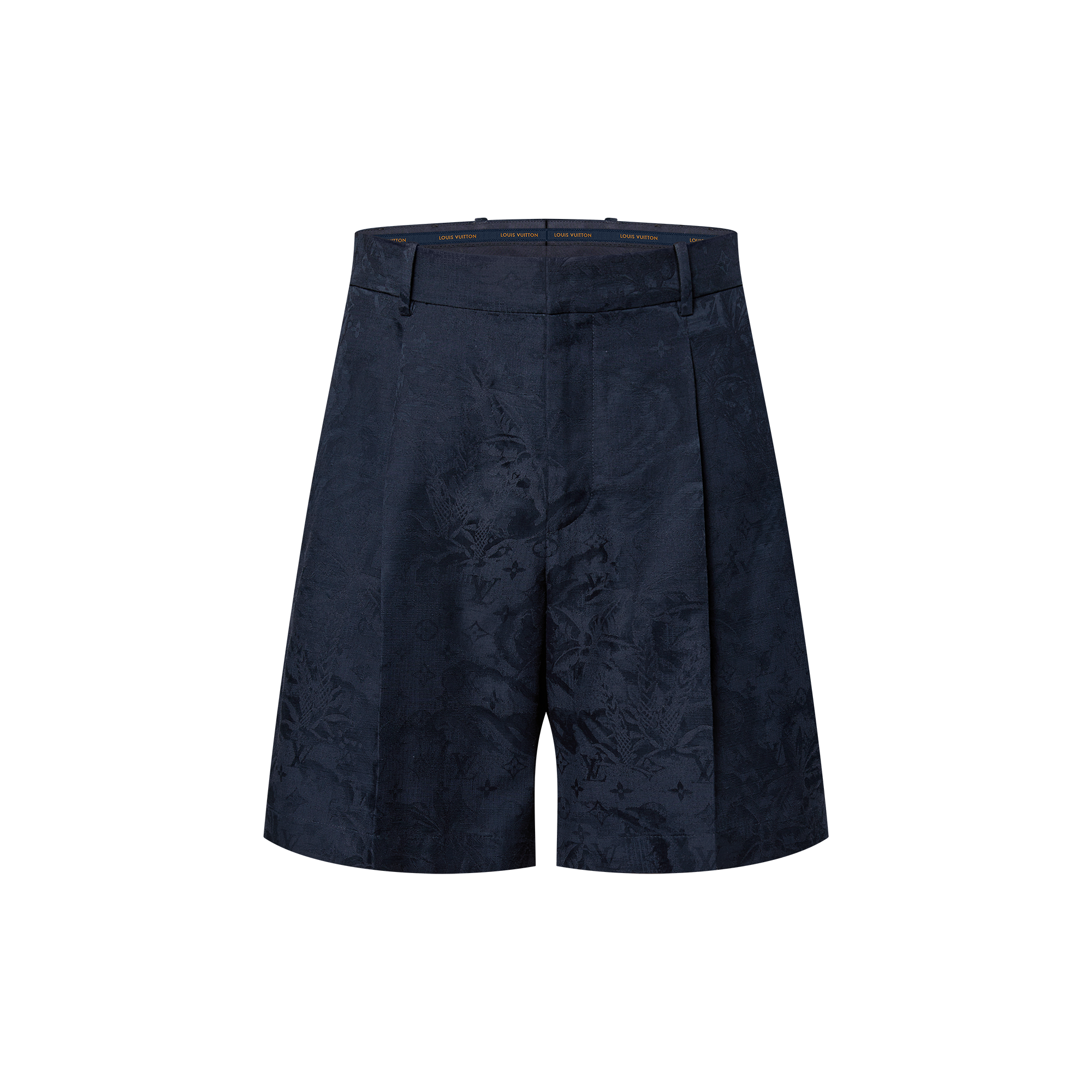 Monogram  Cotton-Blend Tailored Shorts  in Men's Ready-to-Wear Pants collections by Louis Vuitton (Product zoom)